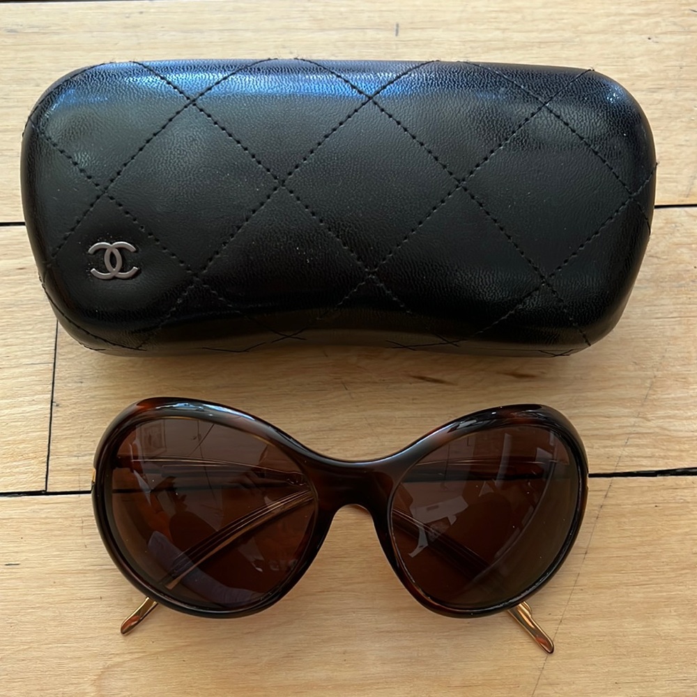 Chanel Tortoise Sunglasses